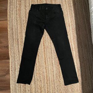 Uniqlo MEN STRETCH SELVEDGE SLIM-FIT JEANS 31x32